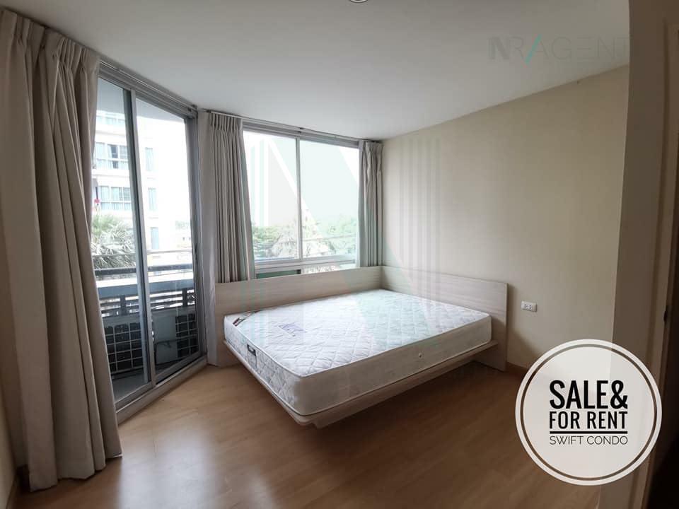 รูป 🎉 ให้เช่า สวิฟท์ คอนโด เอแบค บางนา 2 ห้องนอน ชั้น 3  อาคาร B ใกล้ มหาวิทยาลัยอัสสัมชัน - รูปที่ 7/8
