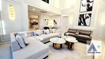 เช่าบ้านเดี่ยว เขตประเวศ : 🔼🔽 AccomA 📩 Fully Furnished,Pet friendly 5 BR House @ (AA45484)