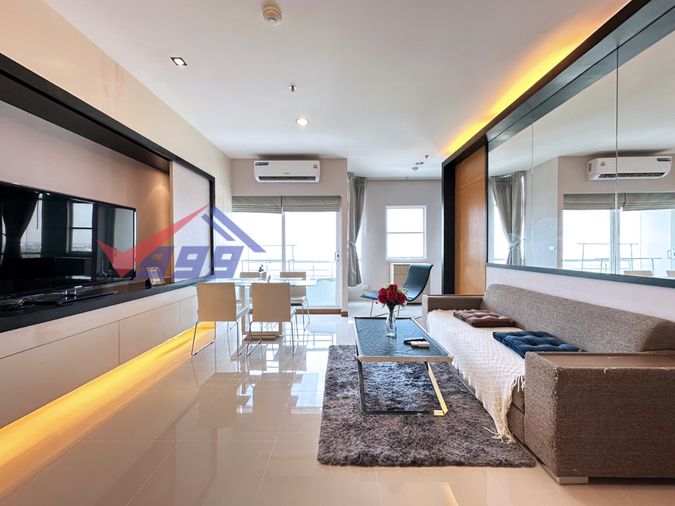 เช่าคอนโด 1ห้องนอน 68 ตร.ม. ชั้นสูง วิวเมืองสวย