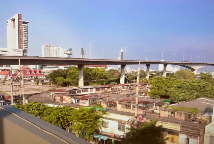 วิวสะพานพระราม3 เอเชียทีค ติดถนนใหญ่ เช่าตึกแถว ติดถนนใหญ่ เจริญนคร 62 ใกล้สี่แยกบุคคโล (ว่าง1มีค)
