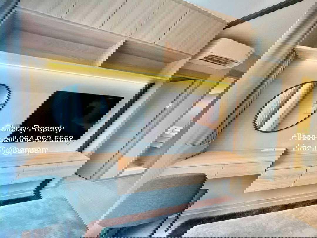 รูป *** ให้เช่าคอนโด : ไลฟ์ อโศก-พระราม9  1 Bed plus ชั้นสูง เฟอร์ครบบิวท์อิน ห้องสวยมาก ใกล้MRT พระราม9 (Life Asoke-Rama 9) ***  - รูปที่ 7/13