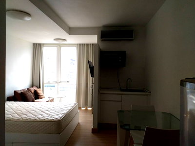 คอนโด เขตห้วยขวาง : P-111093 วิวเมืองสวย! คริส การ์เดน พระราม 9 ใกล้ MRT [1.6M] | Line Id @easythaihome | 085-592-2897