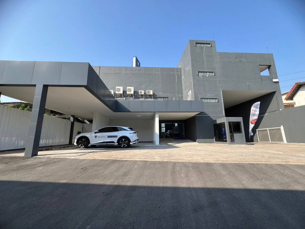 รูป [เช่า] โชว์รูมพระประแดง ที่ดินสีม่วงเพื่อการอุตสาหกรรม ทำโรงงานได้ - รูปที่ 4/8