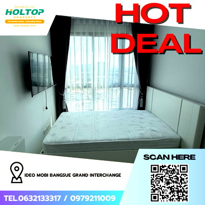 Condos for rent : #Z4729💥 200269 🔥 Condo for Rent: Ideo Mobi Bangsue Grand Interchange