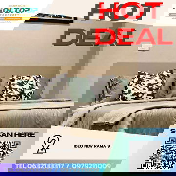 #Z4721💥 200269 🔥ให้เช่าคอนโด Ideo New Rama 9 