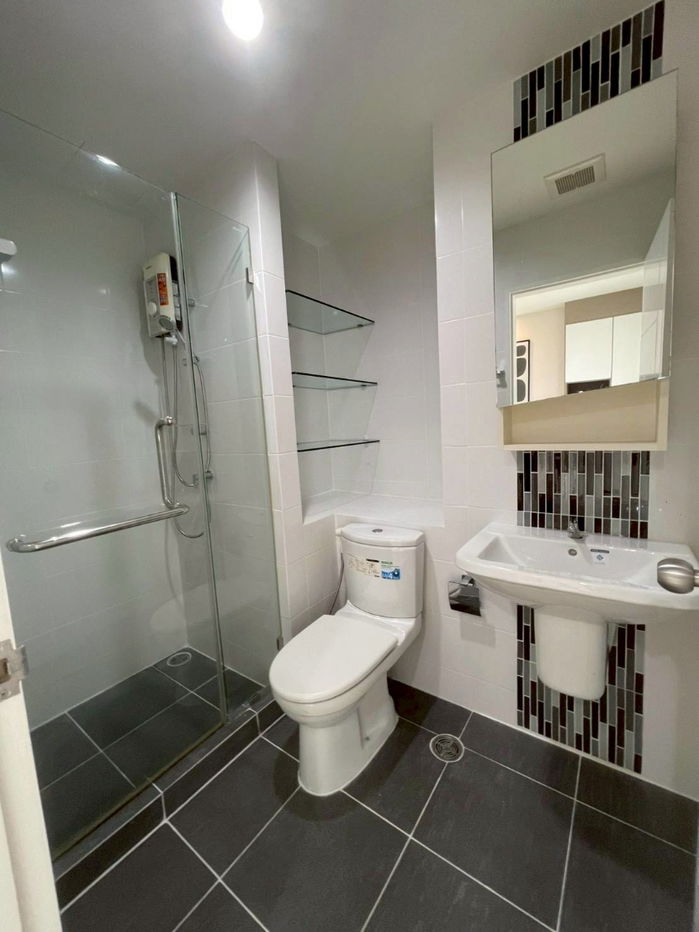 รูป Niche Mono รัชวิภา ตกแต่งครบ พร้อมเข้าอยู่ แยกห้องนอน ห้องครัวเป็นสัดส่วน 097-4542624 - รูปที่ 16/17