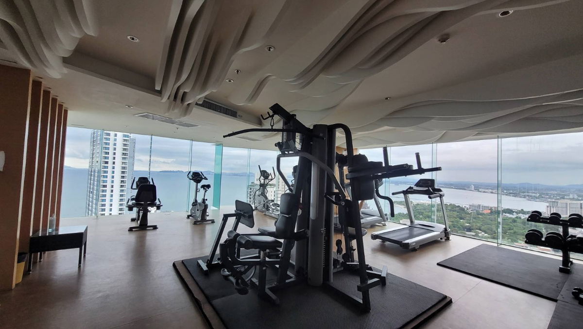 รูป ⛵ Wongamat Tower⛵ Sea view / 20F / Duplex 1bedroom for quick sale彡 - รูปที่ 10/12