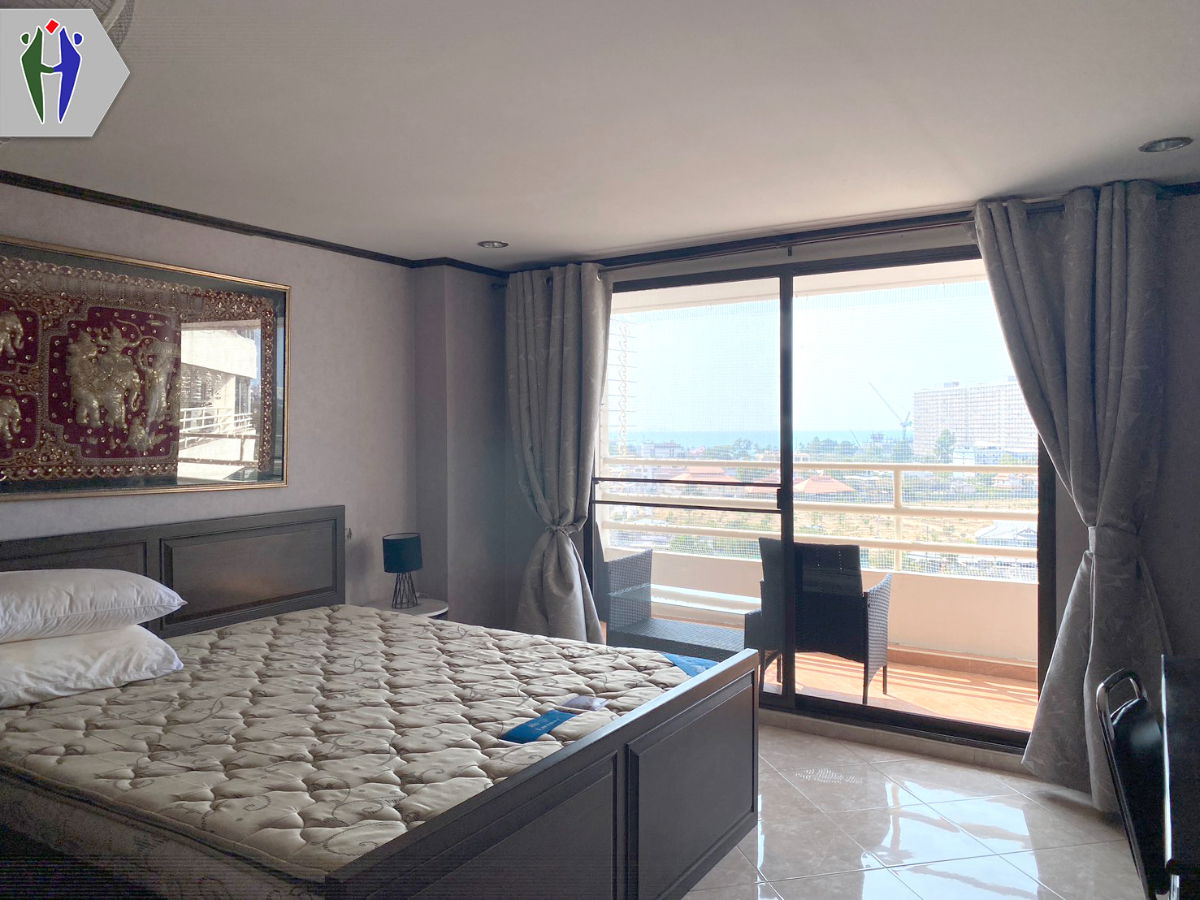 รูป ให้เช่าคอนโด จอมเทียน พัทยา วิวเห็นทะเล พร้อมเครื่องซักผ้า - รูปที่ 9/9