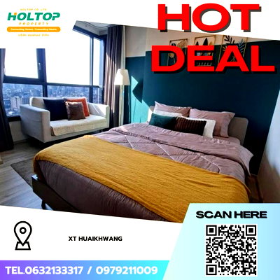 Condos for rent : #Z4716💥 200269 🔥 Condo for Rent: XT Huai Khwang