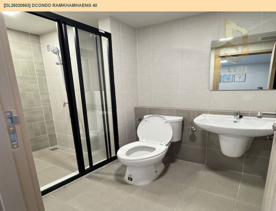 รูป DL26020663 ให้เช่าคอนโด ดีคอนโด รามคำแหง 40 (dcondo Ramkhamhaeng 40) ใกล้ - พร้อมเข้าอยู่ โทรด่วน 0656133286 LineID @534wlwof - รูปที่ 7/8
