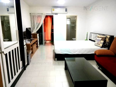 Condos for rent MRT Huai Khwang : For Rent Condo SUPALAI CITY RESORT RATCHADA - HUAI KHWANG Building 3, Floor 2,Studio, Room size 31.00 sqm