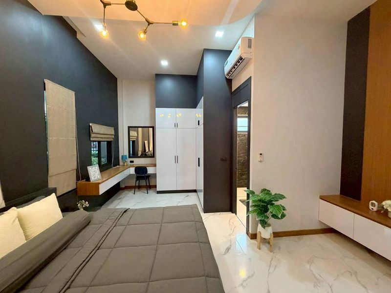 รูป บ้านพลูวิลล่าพัทยา หลังริม สร้างใหม่ พร้อมเข้าอยู่ ใกล้อ่างเก็บน้ำมาบประชัน - รูปที่ 16/20