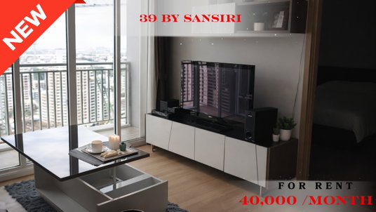 รูปภาพ 🍀🍀🍀 Prime Condo Location 🚆 For Rent 📍 39 บาย แสนสิริ 🔥🔥 (Line:@rent2022) ทำเลดีพร้อมเข้าอยู่✨A10157