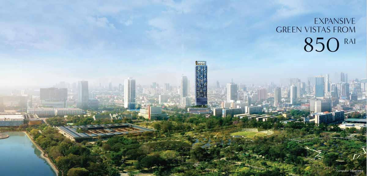 รูป The Crown Residences คอนโด High Rise ติดถนนพระราม 4 ใกล้ทางด่วน และอยู่ระหว่าง MRTลุมพินี และ MRTคลองเตย เริ่ม 4.9 ลบ. - รูปที่ 14/14