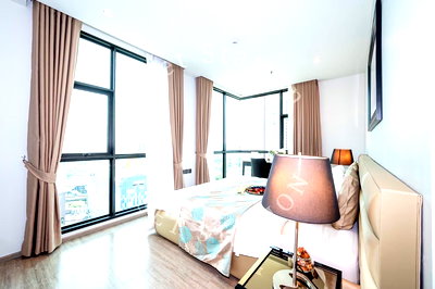 คอนโดให้เช่า : 🏢พร้อมเข้าอยู่! Rhythm Ekkamai คอนโดหรู ห้องใหญ่แต่งลักชูรี่ | ใกล้ BTS เอกมัย🚅