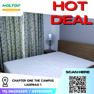 Condos for rent : #R9352 🎉 210269 Condo for Rent: Chapter One The Campus Ladprao 1