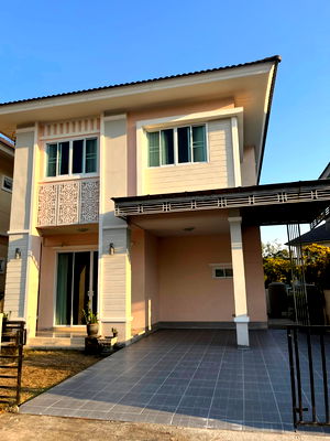 Twin houses for rent Chiang Mai : For Rent: House in Diya Valley – Saraphi, Beautiful Home Ready to Move In (ID:605HR)