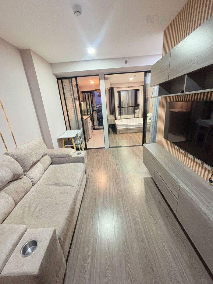 รูป ให้เช่าคอนโด ดิ ออริจิ้น พหลฯ-สะพานใหม่ อาคาร 1 ชั้น 12 1 ห้องนอน ขนาด 28 ตรม ใกล้ Big C สะพานใหม่ - รูปที่ 3/8