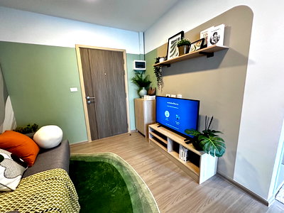 Condos for sale : A must-have! Way Amata Condo, fully furnished, easy access, near Amata Industrial Estate, Chonburi. Perfect for self-occupancy or investment.