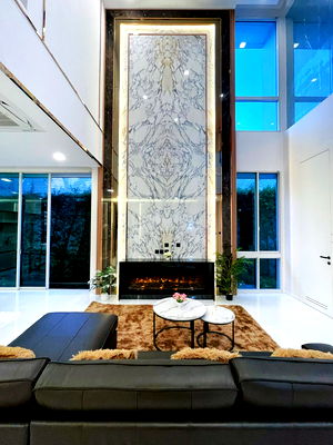 Houses for sale Pradist Manutham Road : Luxury House for Sale in Ekamai–Ramintra | Vive Ekamai–Ramintra | 3-Storey Home with Private Lift | 4 Beds 5 Baths | 380 SQ.M. | Near Expressway