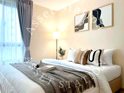 คอนโดให้เช่า : 🏢พร้อมเช่า The Belgravia @ Ratchada 17 ห้องกว้างเฟอร์ครบพร้อมเข้าอยู่ทันที MRT สุทธิสาร✨