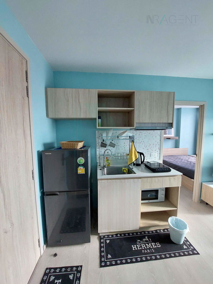 รูป 🎉 ให้เช่า นิว โนเบิล ศรีนครินทร์-ลาซาล 1 ห้องนอน ชั้น 37 ใกล้ MRT ศรีลาซาล - รูปที่ 7/8