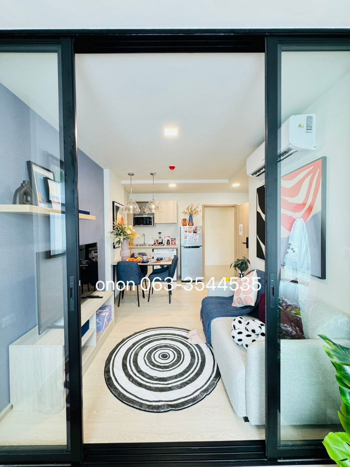 รูป 🏠💖  D Condo Vivid – ห้องสวย Vibe ดี สีสันสดใส ขนาด 34 ตรม. ห้องแต่งพร้อมอยู่! 🎨✨ - รูปที่ 3/17