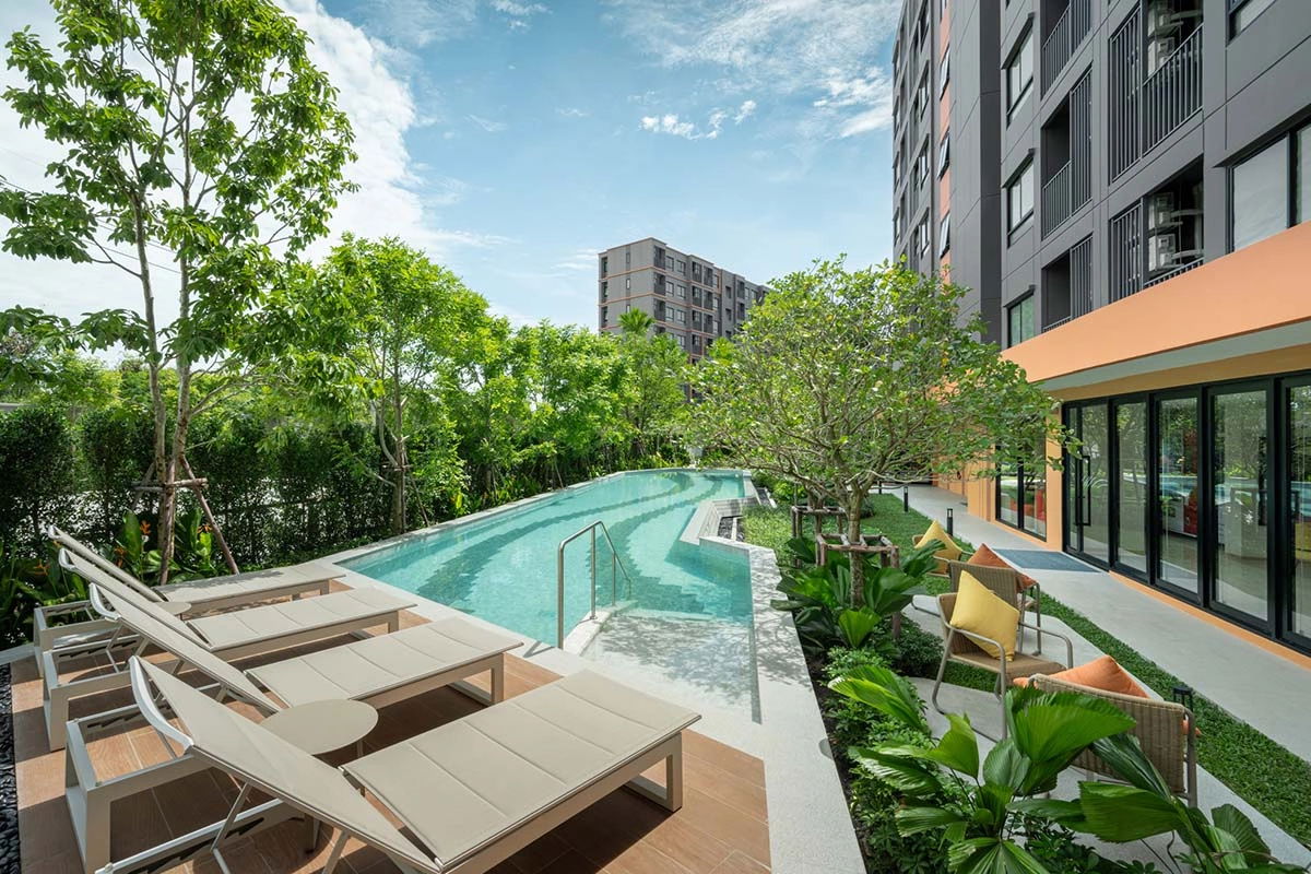 รูป Hot Hot ดีคอนโด เซนส์ บางแสน คอนโดมิเนียม ใจกลางบางแสน เริ่ม 1.59 ล้านบาท - รูปที่ 8/8