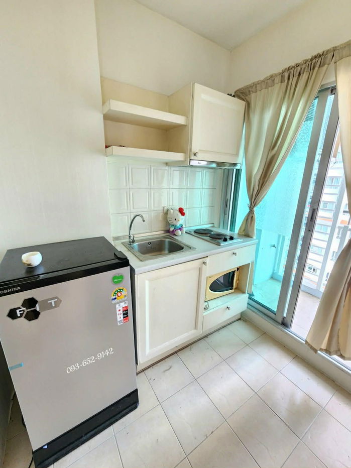 รูป 🌿🌿🌿 ให้เช่าคอนโด IVY River ราษฏร์บูรณะ (( 30 ตรม / 7499 ต่อเดือน / ติดวอลเปเปอร์ / ห้องมุมเห็นวิว 2 ด้าน / วิวแม่น้ำ )) ถูกสุดในโครงการ - รูปที่ 12/14