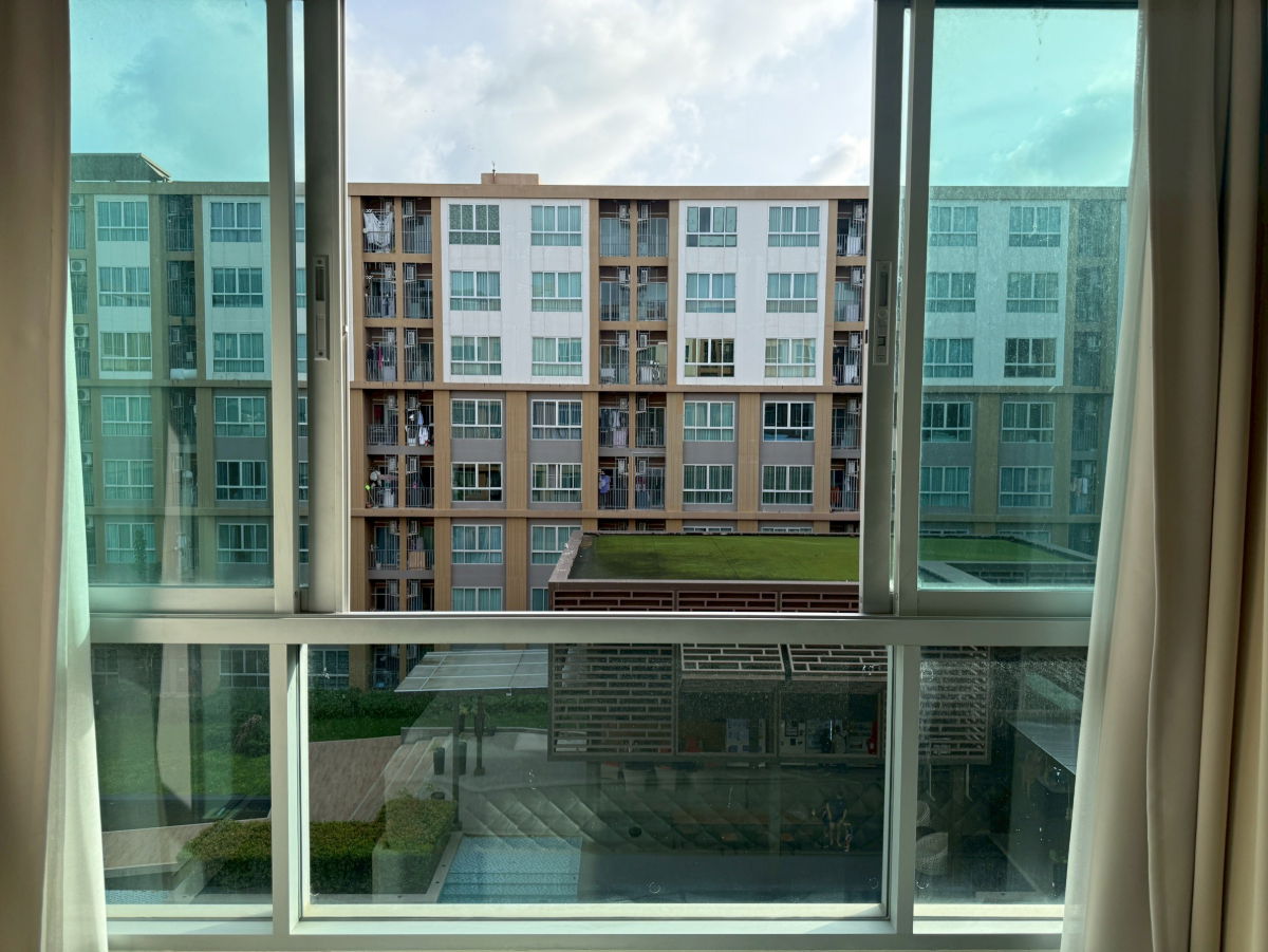 รูป ขายดีคอนโด นครระยอง DCONDO NAKORN RAYONG พร้อมอยู่ วิวสระน้ำ ราคา 1.20 ล้านบาทเท่านั้น - รูปที่ 18/27