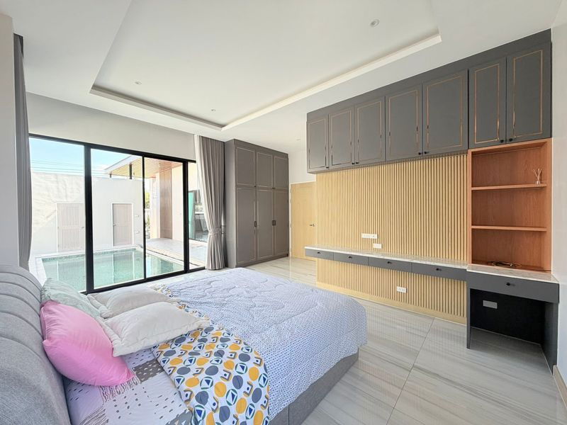 รูป ให้เช่าบ้านเดี่ยวพลูวิลล่า ทำเลห้วยยายพรหม ศรีราชา ชลบุรี - รูปที่ 8/20