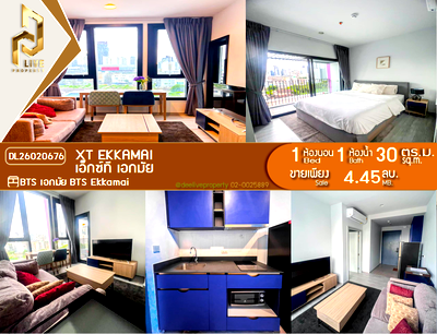 Condos for sale Thonglor 10 Station : DL26020676 Condo for sale, XT EKKAMAI near BTS Ekkamai, ready to move in, call urgently 0653619502 LineID @897iyzll