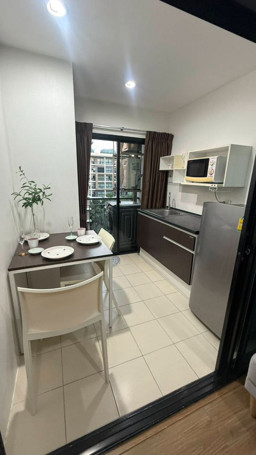 รูป 🥝🥝 ( ห้องว่าง ) ให้เช่า คอนโด ฮอลล์มาร์ค งามวงศ์วาน 🥝🥝 ชั้น 6 ขนาด 30 ตร.ม. วิวสระว่ายน้ำ ตกแต่งครบ พร้อมเครื่องซักผ้า - รูปที่ 4/7