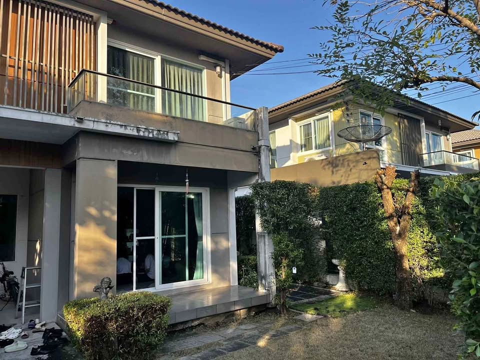 รูป R2915 ให้เช่าบ้านเดี่ยว หมู่บ้าน มัณฑนา เลค วัชรพล สุขาภิบาล 5 (ว่างค่ะ) - รูปที่ 1/14