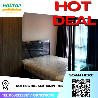 คอนโดให้เช่า : #R9358 🎉 210269  ให้เช่าคอนโด Notting Hill Sukhumvit 105