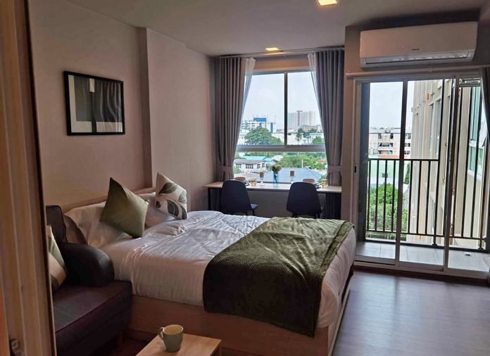 ให้เช่า Dcondo Pana (ดีคอนโด พนา) 🏡 ห้องเฟอร์ครบ‼️ ใกล้ MRT บางขุนนนท์ #ตอบแชทไว 🔥🔥 รหัส B381