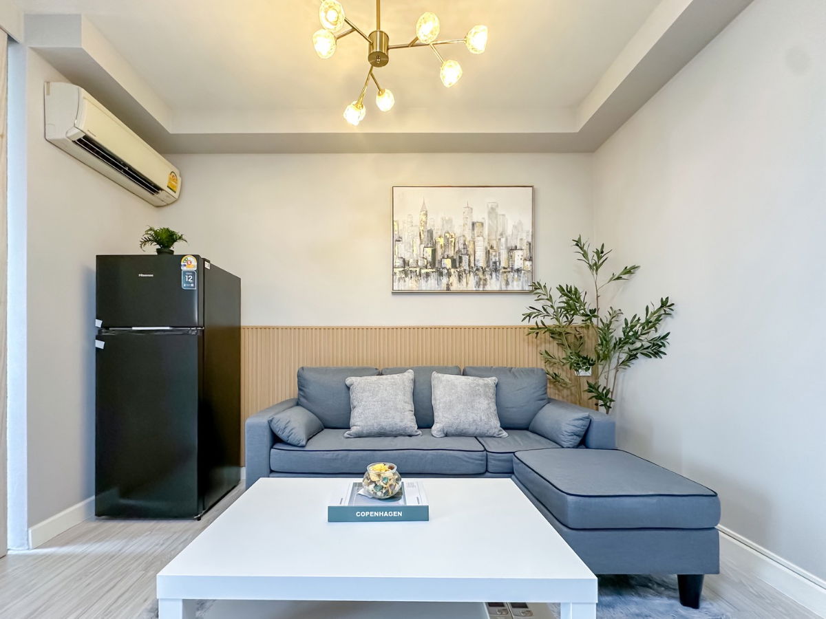 รูป ให้เช่า แอลสไตล์คอนโดห้องสวยรีโนเวทใหม่ย่านรัชดาห้วยขวาง ประชาราษฎร์บำเพ็ญ18 - รูปที่ 7/20