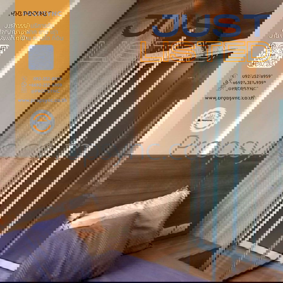 รูป ให้เช่า✨ริทึ่ม สาทร✨ห้องสวย ทำเลดี 🎡ใกล้แม่น้ำเจ้าพระยา 🎇วิวเมืองยามค่ำคืนสวยเกินจะบรรยาย🪄💙🧡PSL-016 Contact Us 💚Line ID @propsync - รูปที่ 5/5