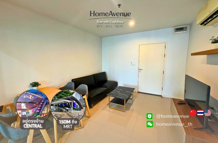 🏠ห้องไฮไลต์เสัปดาห์นี้ 🌟 ราคาดีสุดในตลาดเลย! 🔥 1-Bed 39 ตร.ม.‼️ราคาดีกว่าตลาด!🚇ใกล้ MRT💥เข้าอยู่ได้เลย📲Line: @homeavenue⭐HA-3624