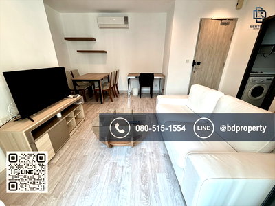 Condos for sale : BESTDEAL FOR SELL Hot price!!! 2 Bedroom 45sqm.Special Price 6.29 Mb“Ideo Mobi Rama 9” Near Phraram Kao 9 MRT Station 80 meters