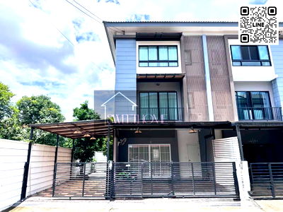 ขายโฮมออฟฟิศ : The Connect เพชรเกษม 48 แปลงริม 3 ชั้น พื้นที่เยอะ จอดรถ 4 คัน  บ้านที่ตอบโจทย์ครอบครัว