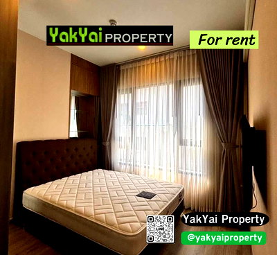 Condos for rent : YAKYAI FOR RENT Knightsbridge Kaset Society – 2 bedrooms, beautiful unit, near Kasetsart University and BTS Senanikom.