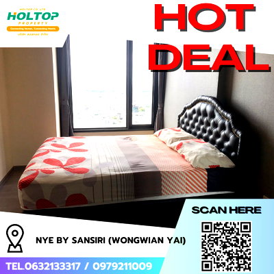 Condos for rent : #R9363 🎉 220269 Condo for Rent: Nye By Sansiri (Wongwian Yai)