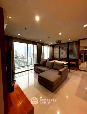คอนโดให้เช่า : คอนโด 2-ห้องนอน ที่ วิลล่า สาทร ใกล้ BTS กรุงธนบุรี (ID 2668953)