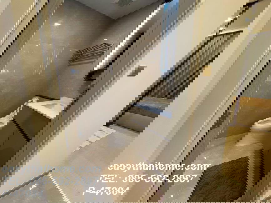 รูป P-47084 1 นอนวิวเมืองสวย! วันไนน์ไฟว์ อโศก-พระราม 9 ใกล้ MRT [18,000]  | Line Id @easythaihome | 085-592-2897 - รูปที่ 17/34