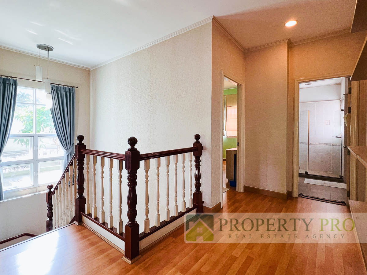 รูป ให้เช่า บ้าน ภัทรา รามคำแหง 76 บ้านเดี่ยว 4 ห้องนอน 69 ตรว 250 ตรม หลังมุม ตกแต่งสวย เฟอร์นิเจอร์ เครื่องใช้ไฟฟ้าครบ ใกล้ ศรีนครินทร์ : EL26R-002 - รูปที่ 13/33