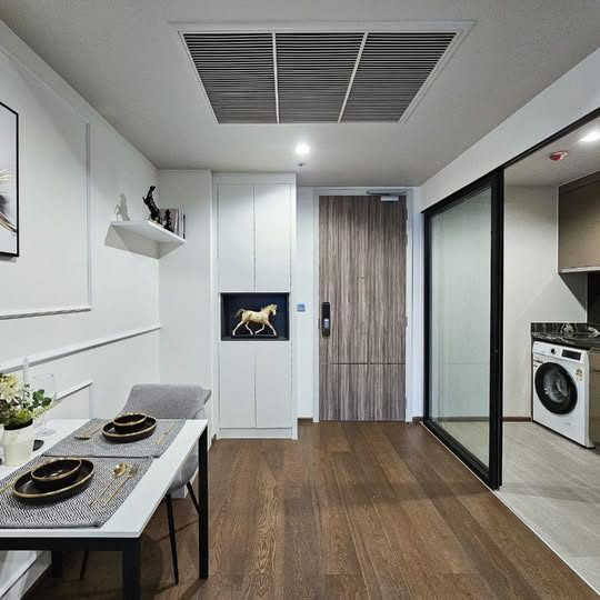 รูป TA-0799🔥 [เช่า] 1 นอนสเปซกว้าง 46 ตรม. อยู่สบายไม่อึดอัด! IDEO Q สุขุมวิท 36  ทักไลน์ Line: @040gfhyr - รูปที่ 7/10