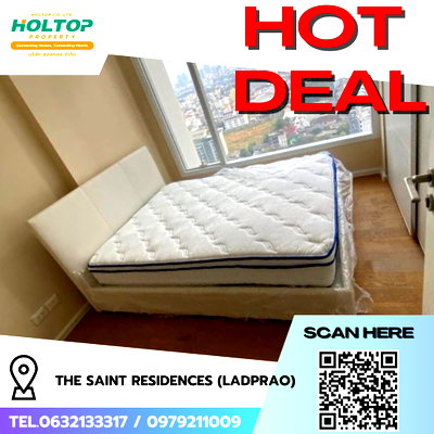 คอนโดให้เช่า : #R9369 🎉 220269 ให้เช่าคอนโด The Saint Residences (ladprao)