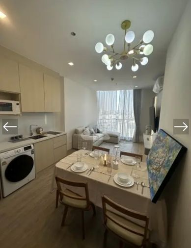 SK050/Condo for rent Noble State Sukhumvit 39 | 2 bedrooms, high floor, 60.5 sq m., near BTS Phrom Phong, only 550 meters.