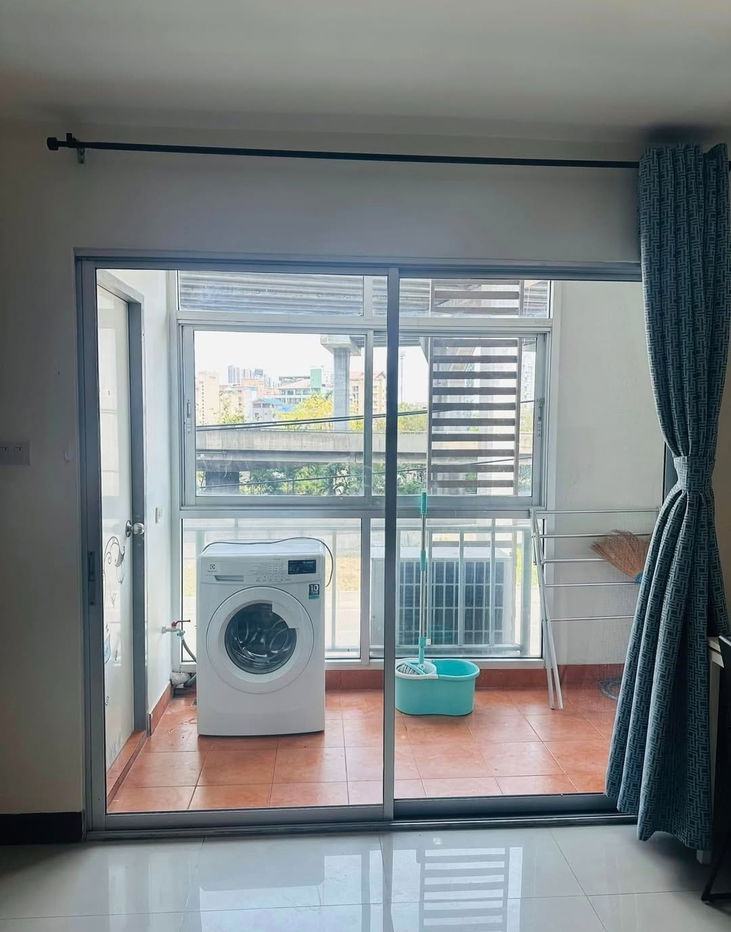 รูป 💮ให้เช่าคอนโด Regent home Bangna 7/1 ใกล้ BTS บางนา ขนาด 41 ตรม.ห้องสวย มีเครื่องซักผ้า เช่าเพียง 8000- - รูปที่ 9/9
